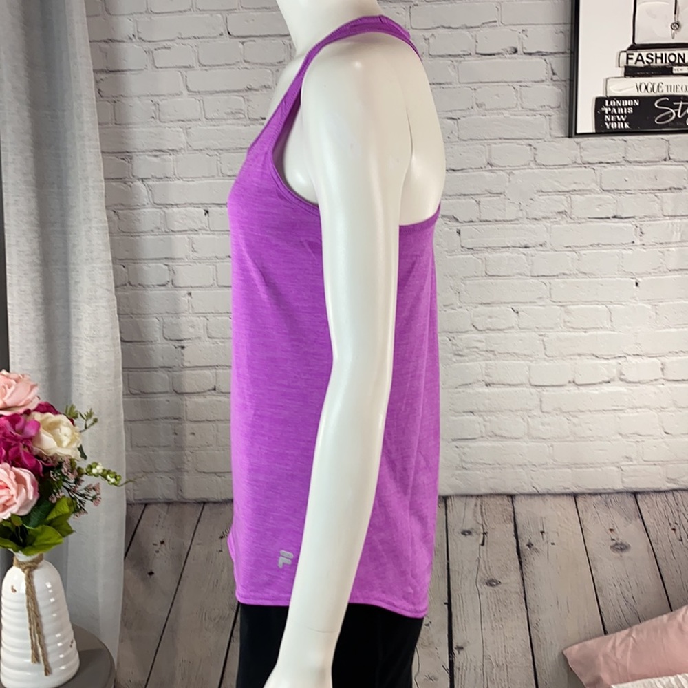 FILA SPORT Purple Razorback Tank Top Size: XS - Picture 4 of 17